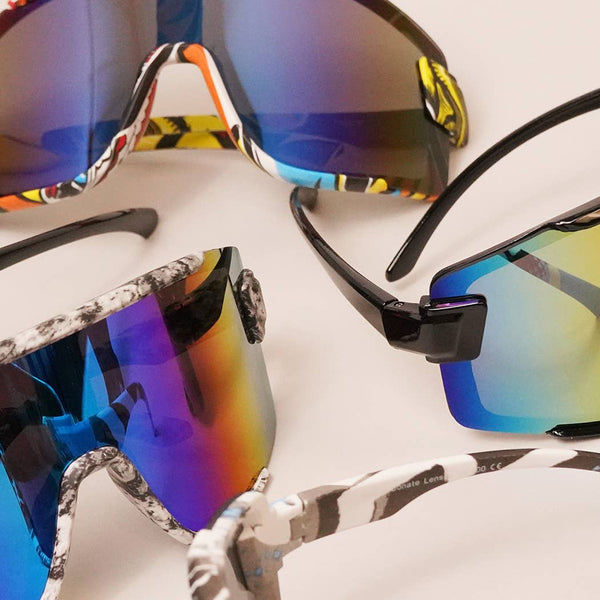 Unisex Shield Fashion Sunglasses