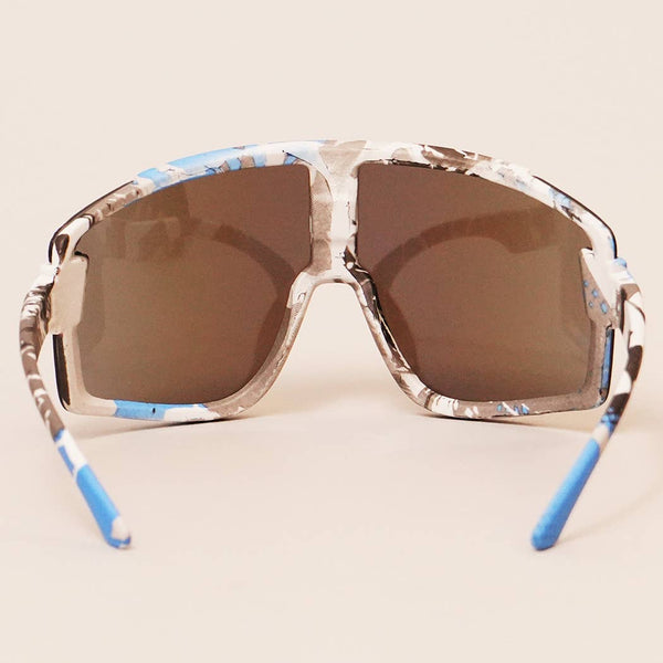 Unisex Shield Fashion Sunglasses