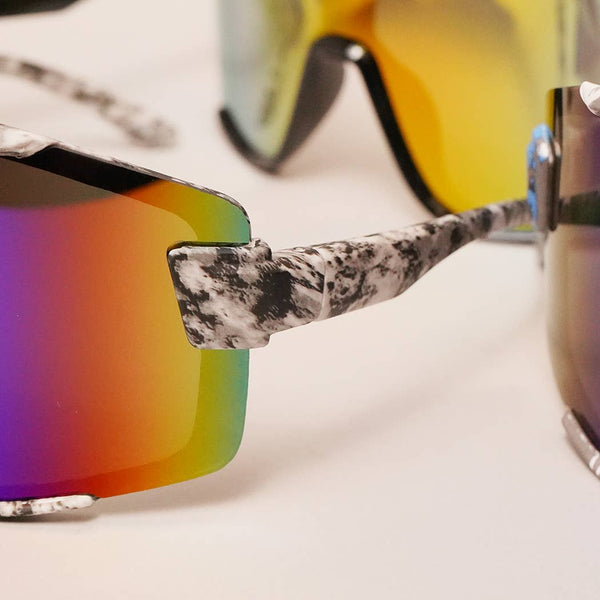 Unisex Shield Fashion Sunglasses
