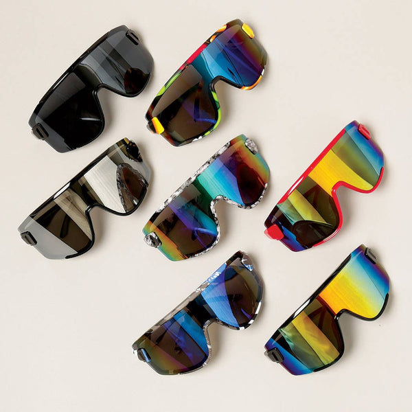 Unisex Shield Fashion Sunglasses