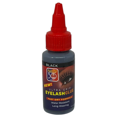 Salon Pro 30 Sec Strip Eyelash Glue All Day Hold Black 1oz