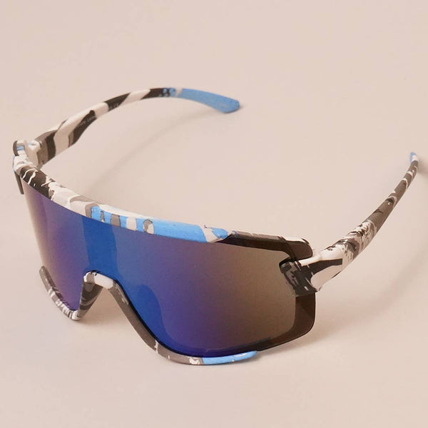Unisex Shield Fashion Sunglasses