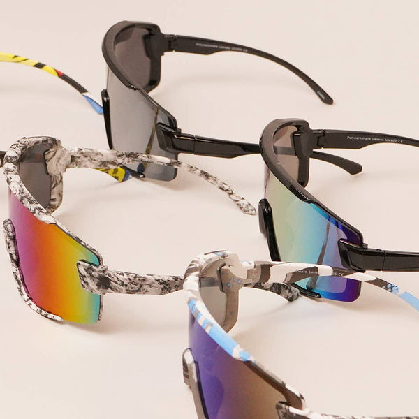 Unisex Shield Fashion Sunglasses