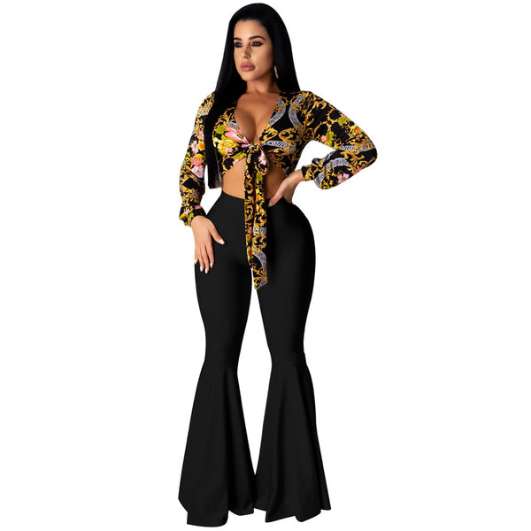 Soraya Sexy Ruffled Nightclub Pants