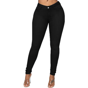 Hot Jeans Pencil Pants Plus Size.